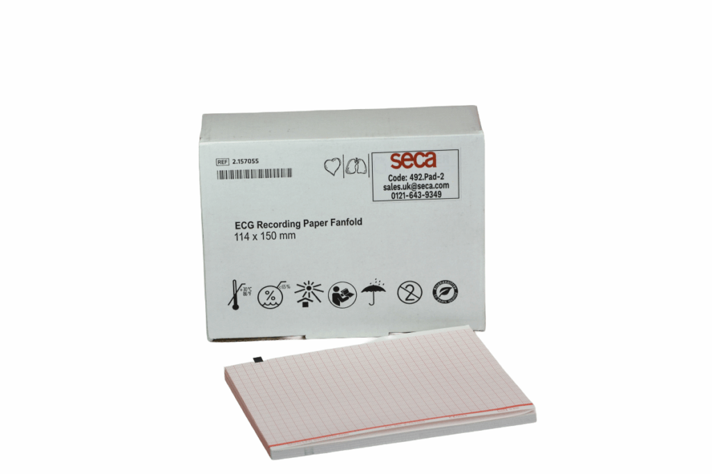 Seca Cardiopad 2 z-fold paper