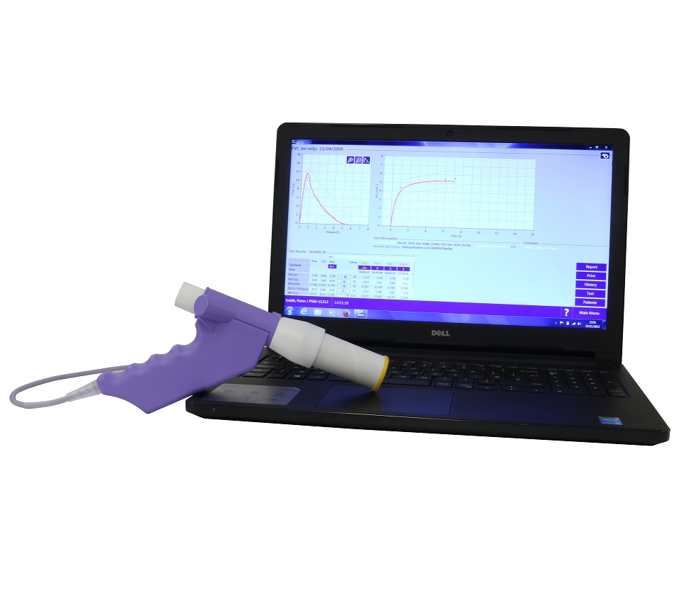 Easy On Spirometer With Software P&A Medical Ltd